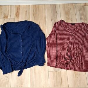 2 Denver Hayes Womens tops, size small